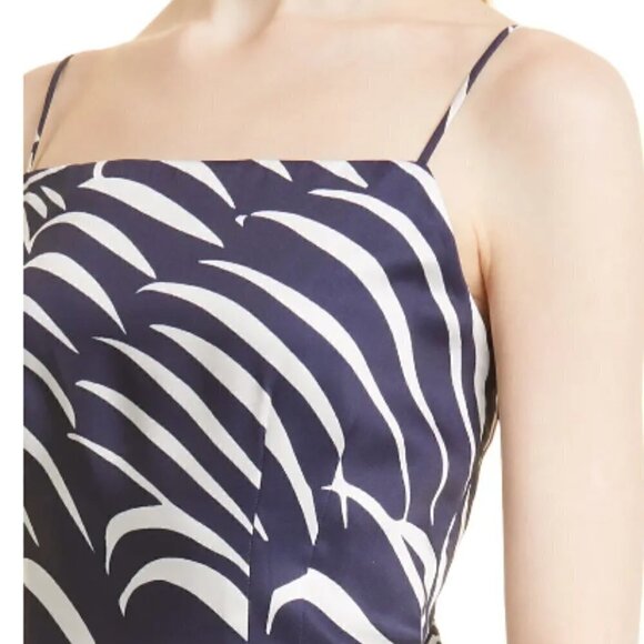 NEW Staud Satin Lemons Minidress - Picture 5 of 9